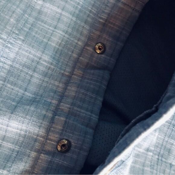 5.11 Tactical Series Men's XL Blue Lined Heavyweight Performance Short Sleeve - Picture 9 of 16